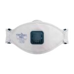 Portwest Drievoudig Gevouwen FFP2 Stofmasker met Ventiel Dolomiet (10 stuks)