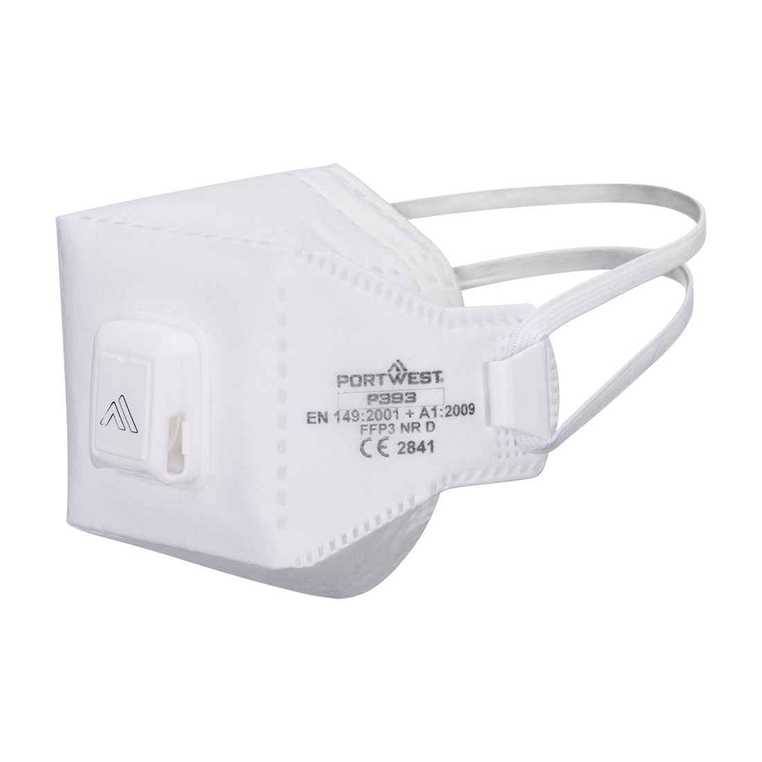 Portwest EAGLE PRO FFP3 Vouwbaar Stofmasker met Ventiel Dolomiet (10 stuks)