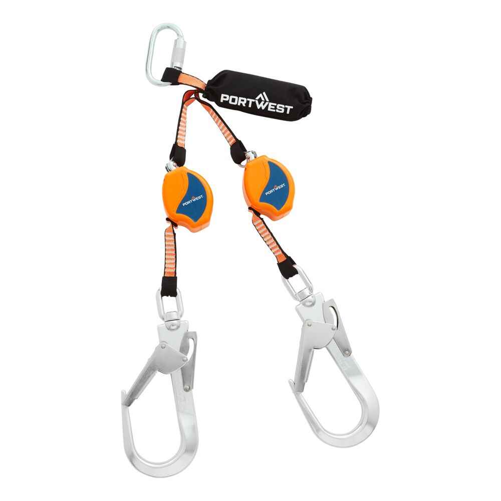 Portwest 2,5m Zelfintrekkende Reddingslijn 140kg