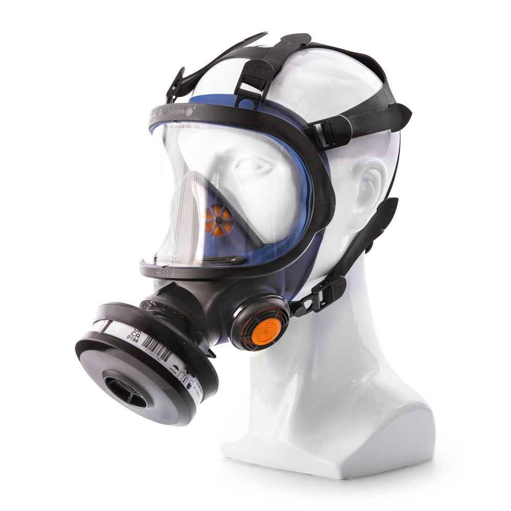 SR 200 Volgelaatstmasker PC/Rubber
