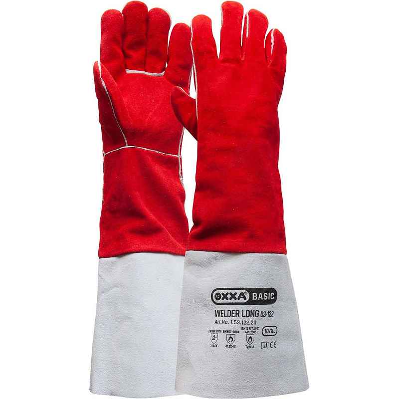 OXXA® Welder Long MIG/MAG Lashandschoen - Pbm's - Werkhandschoenen