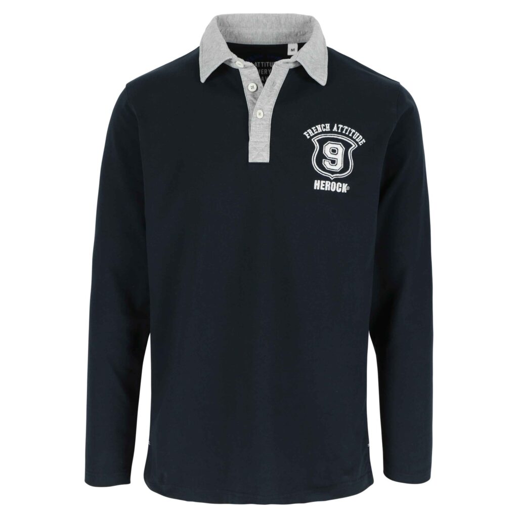 HEROCK Rugby Polo France - T-shirts en polo's - Polo's met lange mouwen