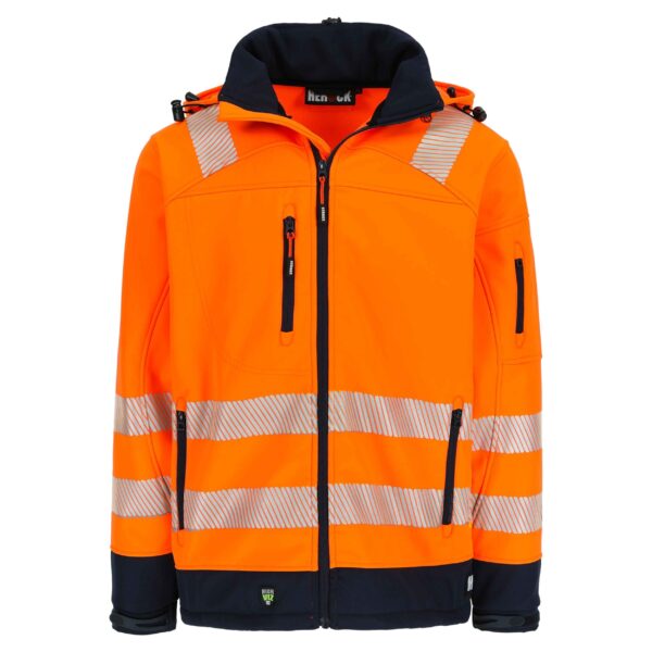 HEROCK Gregor High Viz Softshell Jacket - Jassen en bodywarmers - Softshell werkjassen