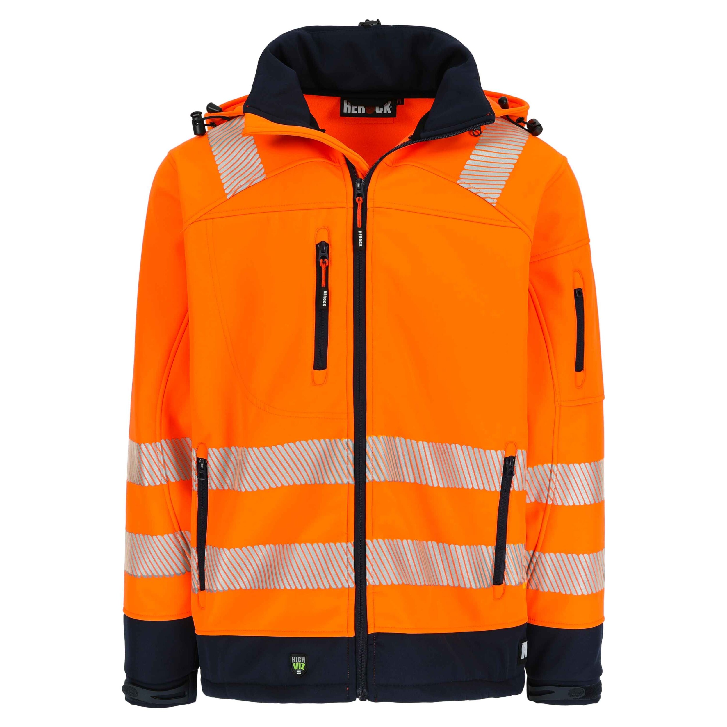 HEROCK Gregor High Viz Softshell Jacket - Jassen en bodywarmers - Softshell werkjassen