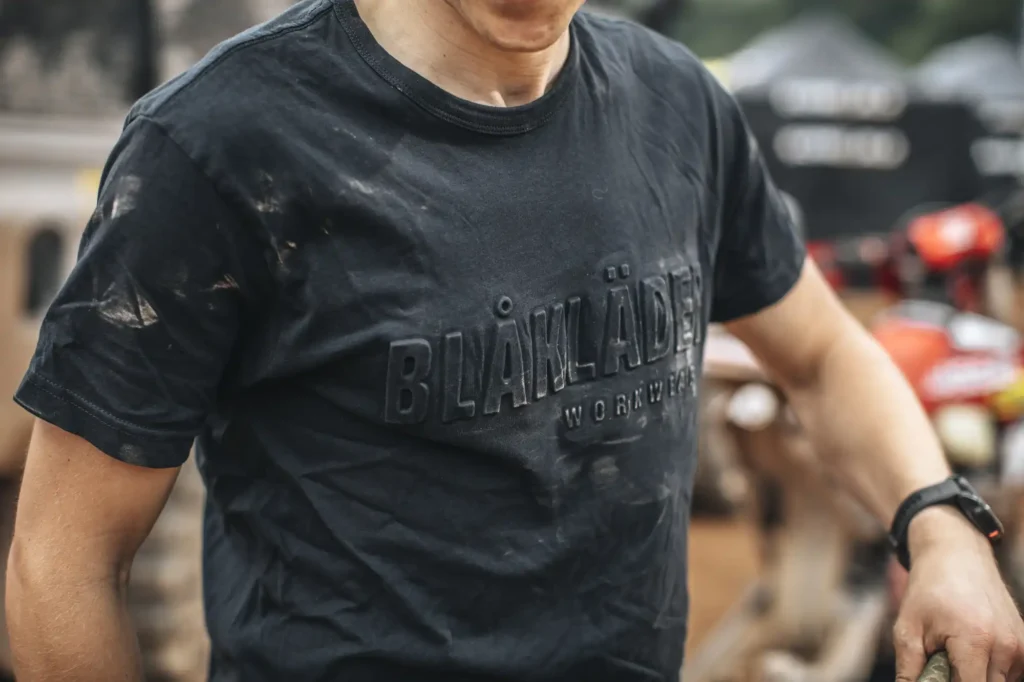 Koop Blaklader t-shirts en polo's online op vanatex.be voor klanten in Izegem