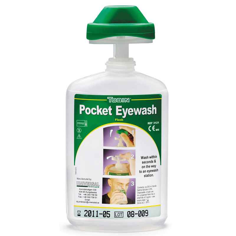 Tobin Pocket Eyewash - Pbm's - Ehbo