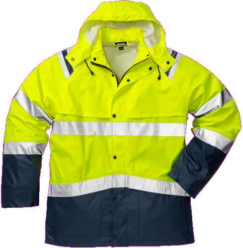 FRISTADS High vis regenjack klasse 3 4624 RS - Jassen en bodywarmers - Regenjassen